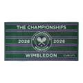 Christy Duschtuch Wimbledon The Championship Towel 2026 grün 133x70cm